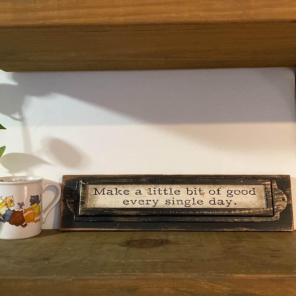 Decorating sign